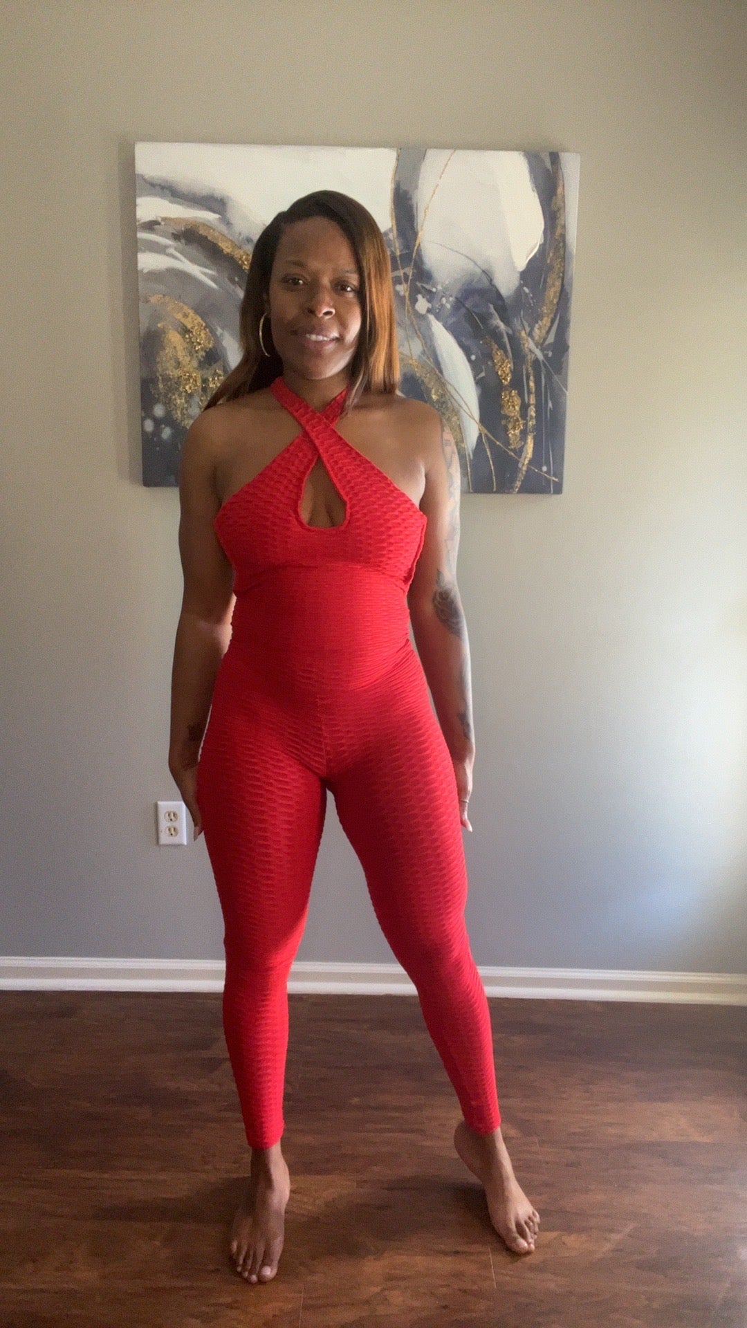 Criss Cross Scrunch One Piece