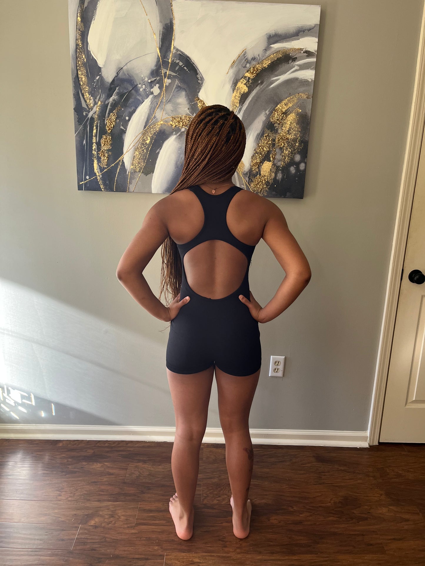 Open I Back Romper