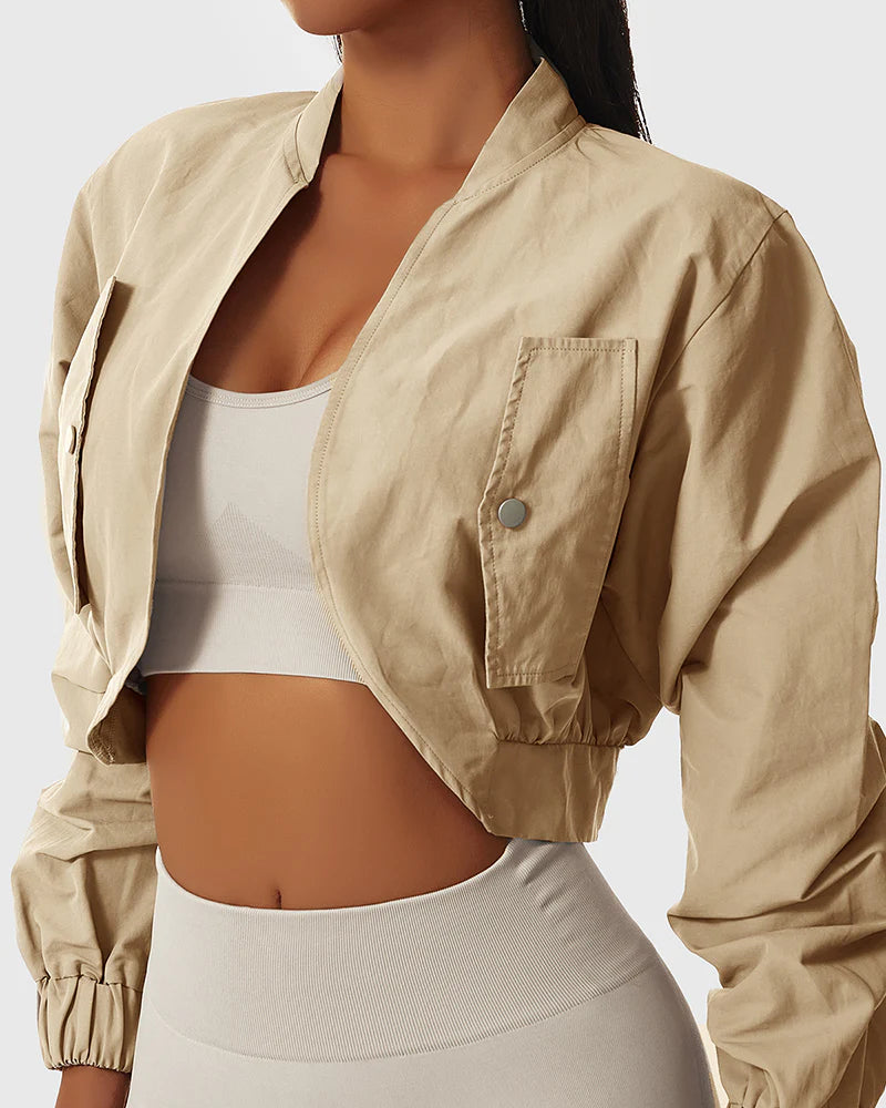Casual Crop Jacket